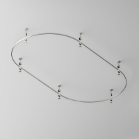 Шинопровод магнитный накладной/подвесной Maytoni Flarity TRX154-2SR-D1200-PT