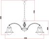 Подвесная люстра Arte Lamp A7022LM-7WG