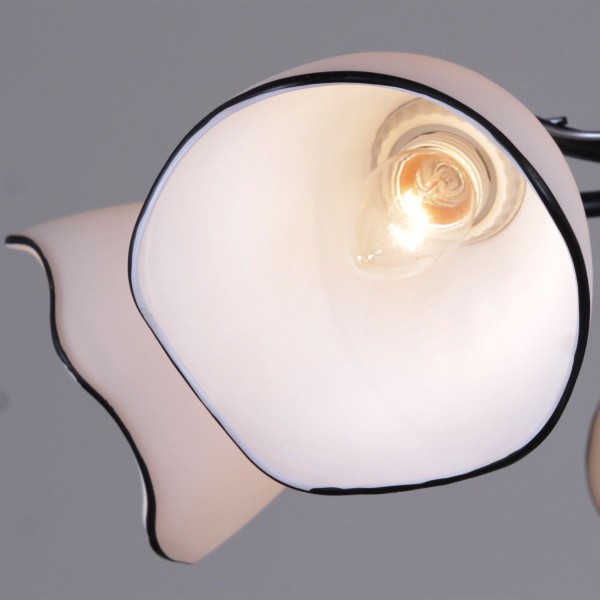 Потолочная люстра Reluce 79360-0.3-05 BK+CR