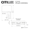 Бра Citilux Dekart CL704482