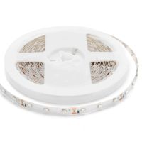 Светодиодная лента Apeyron 12В СТ 4,8Вт/м smd3528, 60д/м IP67 (НАНО) 5м желтая 00-83