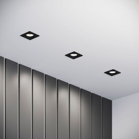 Встраиваемый светильник Elektrostandard City 25055/01 черный a067707