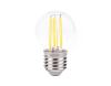 Лампа светодиодная филаментная Ambrella light E27 6W 4200K прозрачная 203915