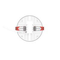 Встраиваемый светильник Gauss Adjustable Frameless 9034460218