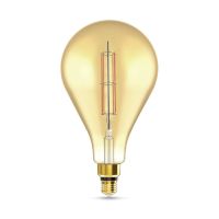 Лампа светодиодная филаментная Gauss E27 6W 2700K груша янтарная 179802118