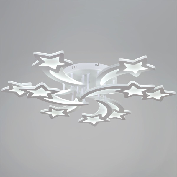 Потолочная люстра Reluce 01150-0.3-6+3 WH