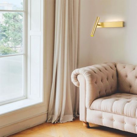 Настенный светильник Escada Pulsar 10274/1LED Gold