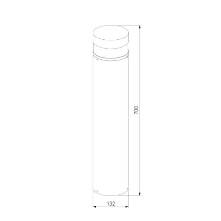 Ландшафтный светильник Elektrostandard 1532 TECHNO LED черный 4690389219184 a072085