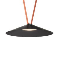 Трековый однофазный светильник Denkirs Belty Flow DK5569-BK