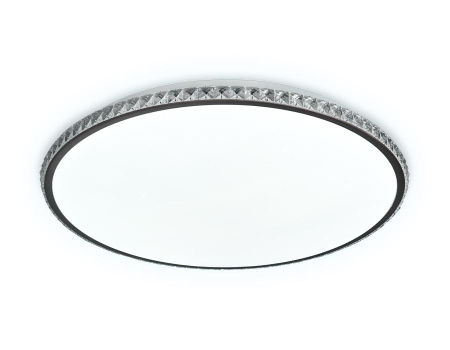 Потолочный светодиодный светильник Ambrella Light Orbital Crystal FF71