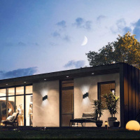 Уличный настенный светодиодный светильник Feron Нью-Йорк 48314