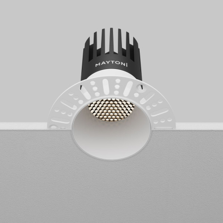 Встраиваемый светильник Maytoni Dip DL122-15W-4K-TRS-W