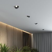 Встраиваемый светодиодный светильник Elektrostandard Slide 25083/LED 6W 4200K белый/чёрный a062942