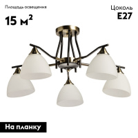 Потолочная люстра De Markt Альфа 115010205