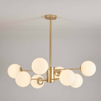 Люстра на штанге ImperiumLoft Roundi Brass 305756-23