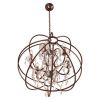 Подвесная люстра LOFT IT Foucaults orb crystal Loft1897/6