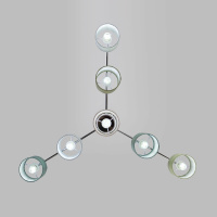 Люстра на штанге Eurosvet Pastel 60151/7 хром a064984