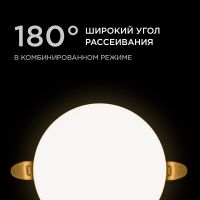 Встраиваемая светодиодная панель безрамочная Apeyron FLP 06-103