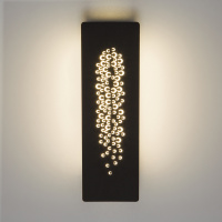 Настенный светодиодный светильник Eurosvet Grape 40149/1 LED черный