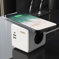 Розеточный блок 3-местный + 3 USB + беспроводная зарядка Werkel 4690389204265 W6513501 a066454