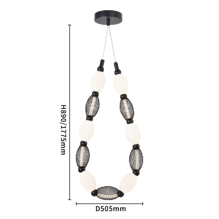 Подвесная люстра Favourite Perler 4560-1PC