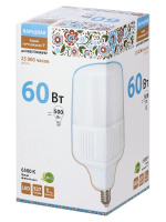 Лампа светодиодная TDM Electric Народная E27 60W 6500K матовая SQ0340-1649