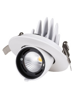 Встраиваемый светодиодный светильник TDM Electric Акцент-1DSL-01-018-WW SQ0369-0400