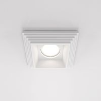 Встраиваемый светильник Maytoni Gyps Modern DL005-1-01-W-1