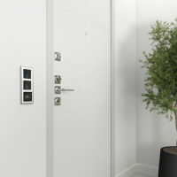 Рамка на 3 поста Baguette (белый/серебро) W0032850 Werkel