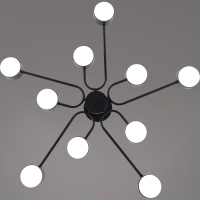 Люстра на штанге Reluce 03708-0.3-10 BK GX53