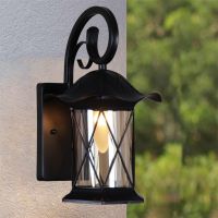 Уличный настенный светильник Reluce 08281-9.2-001U BK RLOS