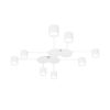 Потолочная люстра Arte Lamp Legacy A8024PL-8WH