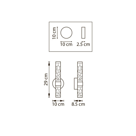 Бра Lightstar Acrile 737662