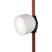 Трековый однофазный светильник Denkirs Belty spot DK5642-WH+BK