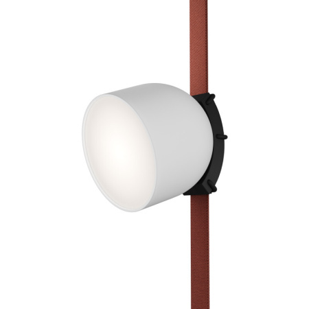 Трековый однофазный светильник Denkirs Belty spot DK5642-WH+BK