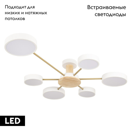 Потолочная люстра Loft IT Sunrise 10316/6 White