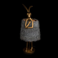 Настольная лампа Loft IT Lapine 10315/B Grey fluff