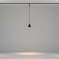 Трековый магнитный светильник Maytoni Cono TR182-1-5WTW-M-B