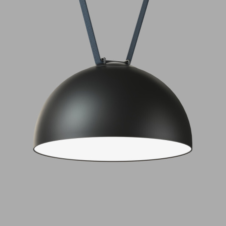 Трековый однофазный светильник Denkirs Belty Flow DK5562-BK