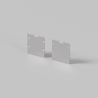 Комплект заглушек для профиля 7236 2шт Maytoni Led Strip ALM-7236T-S-EC 642083
