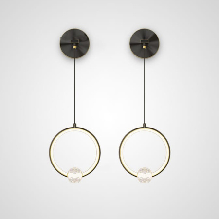 Настенный светильник ImperiumLoft Luana Wall Black 212036-23