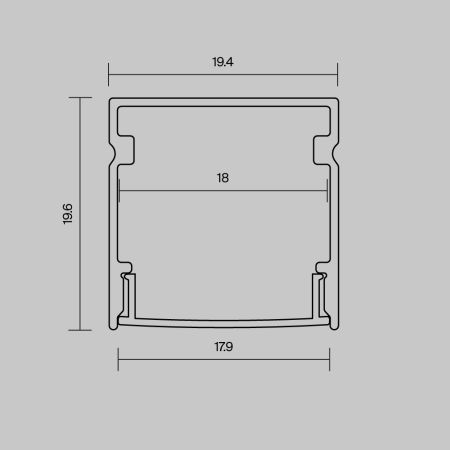 Профиль Maytoni Led Strip 631015