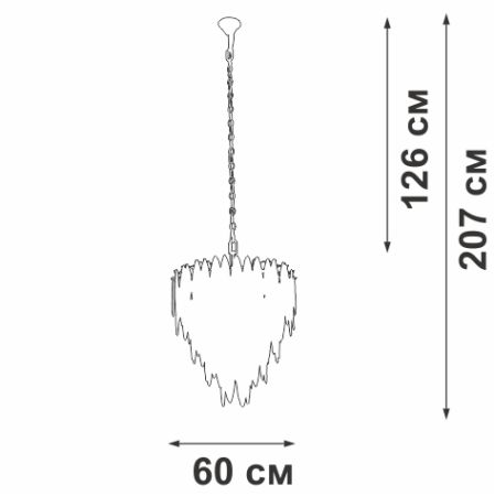 Подвесная люстра Vitaluce V5811-8/10