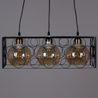 Подвесная люстра Reluce 04348-0.4-03 BK