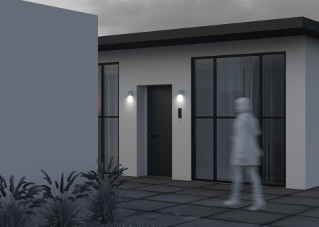 Уличный настенный светильник Maytoni Clyde O493WL-01W