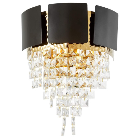 Настенный светильник Lumina Deco LDW 7045-2 BK+GD