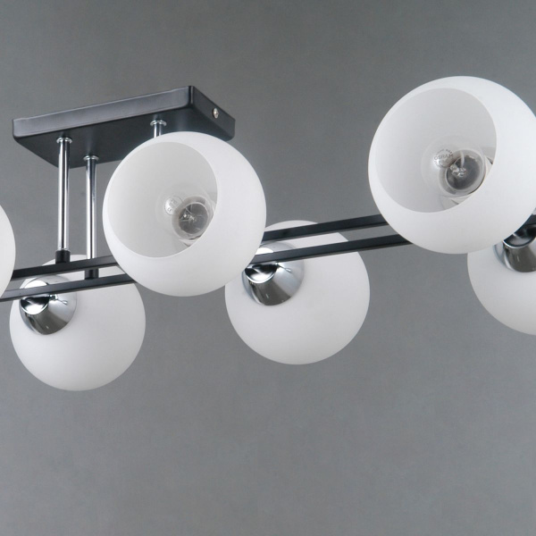 Потолочная люстра Illumico IL0791-8CSQ-25 BK CR TRENTO