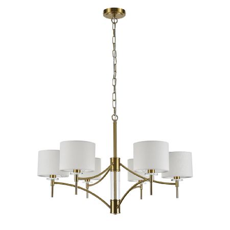 Подвесная люстра Indigo Boheme 13031/6P Brass V000525