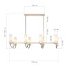 Подвесная люстра ST Luce Элегра SL1402.263.08