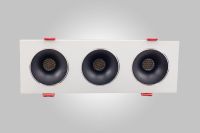 Встраиваемый светильник AM Group AM480-3 BK+WH 23,1W